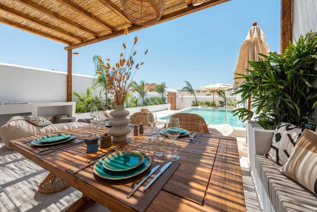Casacarma Iii, Private Pool, Boho Design, Central Lachania  Exterior photo